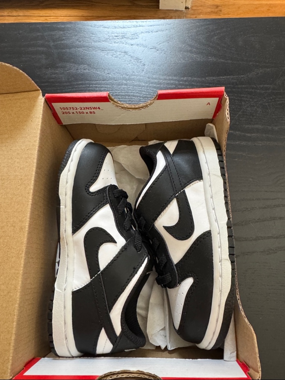 Nike dunk low panda